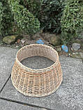 Плетена корзина під Ялинку з лози 65см, фото 8