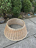 Плетена корзина під Ялинку з лози 65см, фото 4