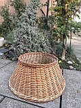 Підставка під ялинку з лози -75см, фото 6