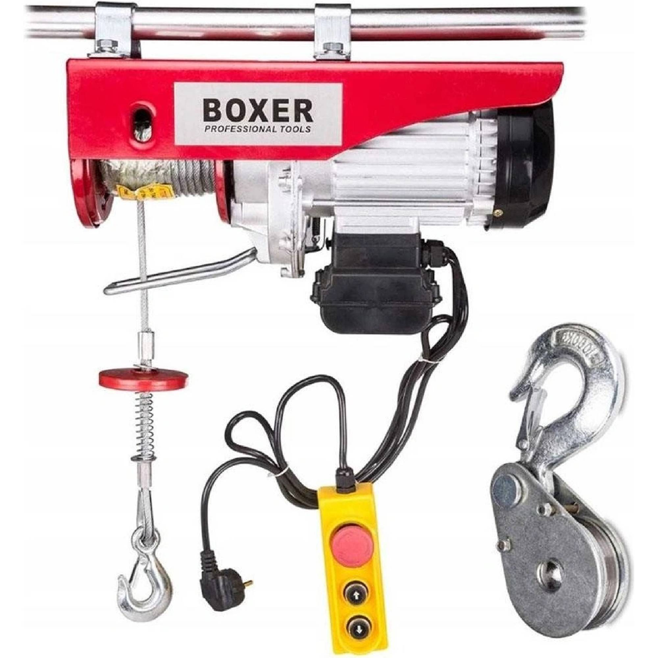 Підіймальний ланцюговий блок 250 кг, 1500 Вт Boxer BX-561 таль з ручним ланцюговим приводом