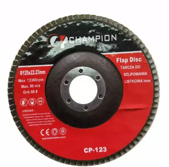 Диск круг пелюстковий шліфувальний 23 мм Champion CP-123 пелюстковий диск