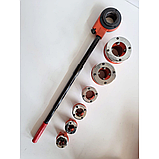 Набір для нарізання різьби 10 ел. Onex OX-413 набір для нарізання різьби для труб, фото 9