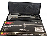Штангенциркуль механічний 150 мм Onex OX-025 штангенінструмент, фото 6