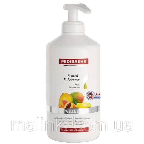 Крем для рук і ніг фруктовий з олією манго та персику PediBaehr Frucht-Fusscreme, 500мл, фото 1