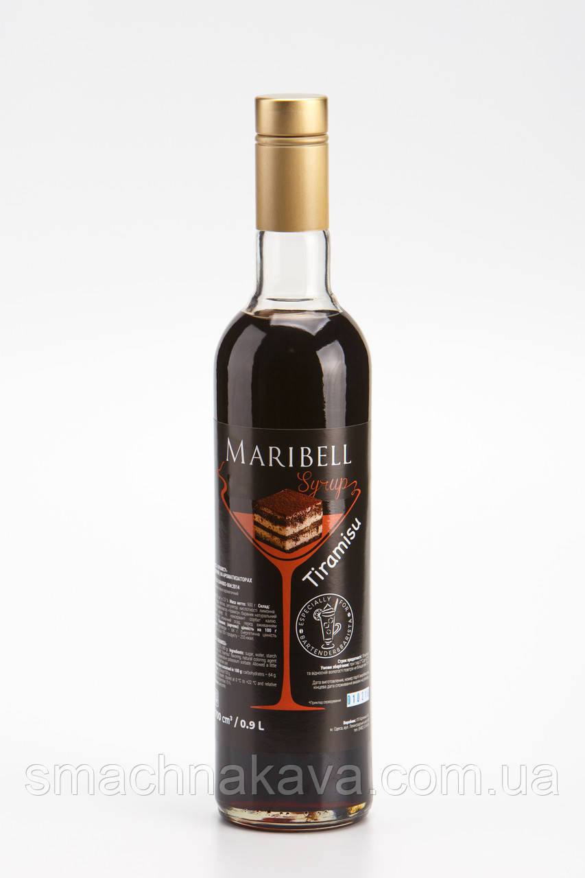 Сироп Тирамісу ТМ Maribell