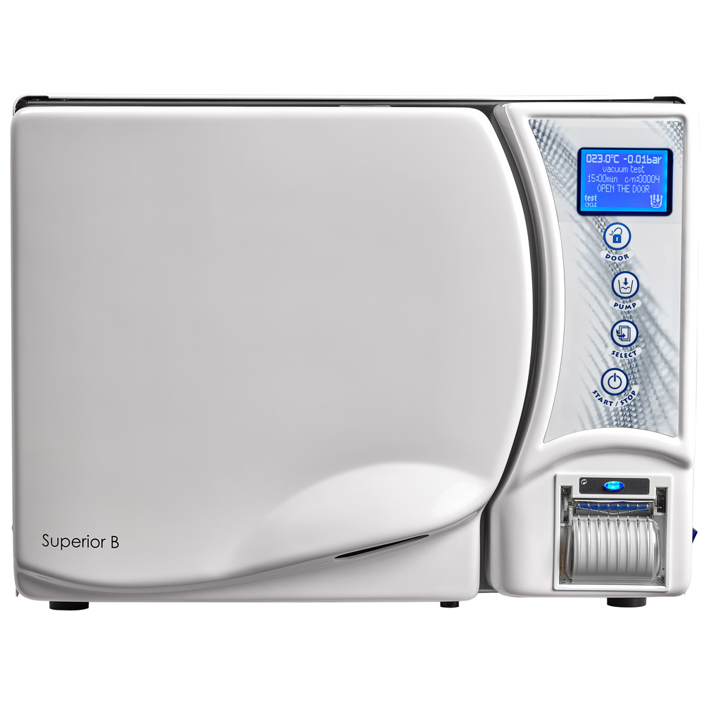 Паровий стерилізатор SUPERIOR B23 із системою очищення води ROSI Newmed, фото 1