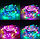 Гірлянда Крапля роси Rgb колір із сонячною панеллю 10m/100led, фото 7