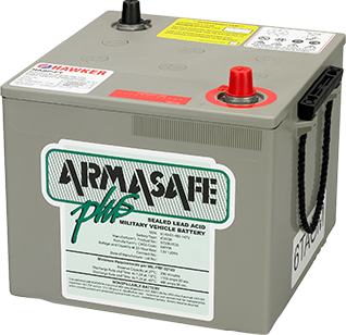 Танковий тяговий акумулятор HAWKER ArmaSafe® Plus 12FV120