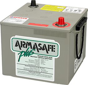 Танковий тяговий акумулятор HAWKER ArmaSafe® Plus 12FV120