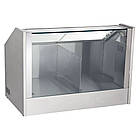 Теплова вітрина для попкорну на декілька секцій, вітрина з підігрівом для зберігання попкорну, вітрина для продажу попкорну, фото 3