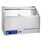 Теплова вітрина для попкорну на декілька секцій, вітрина з підігрівом для зберігання попкорну, вітрина для продажу попкорну, фото 4