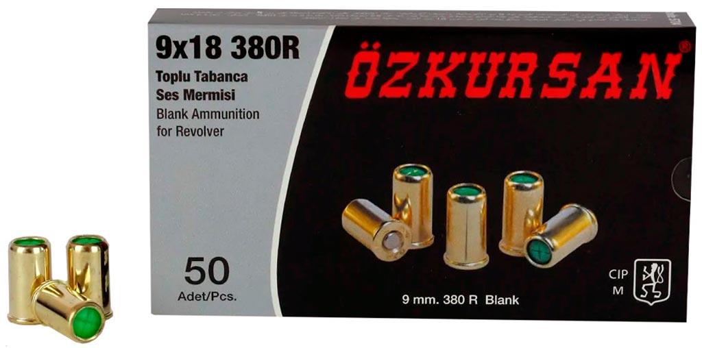 Патрони холості Ozkursan 9 мм (револьверні) 50 шт