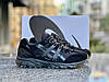 Чоловічі кросівки Asics Gel-Sonoma 15-50 Black Gore-Tex Чорні Асікс Гель Сонома замша текстиль gore-tex демісезон, фото 4