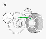 Пластик філамент для 3Д-друку Bambu Lab PA6-CF  Black (72100), Reusable Spool, 1.75мм, 1кг, 380м, 260-290°C, Чорний, фото 8