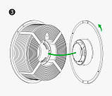 Пластик філамент для 3Д-друку Bambu Lab PA6-CF  Black (72100), Reusable Spool, 1.75мм, 1кг, 380м, 260-290°C, Чорний, фото 9