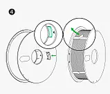 Пластик Bambu Lab PLA Basic (), Reusable Spool, 1.75мм, 1кг, 330м, 190-230°C, філамент для 3Д-друку, фото 6