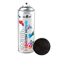 Ньютон спрей чорний металік 400
