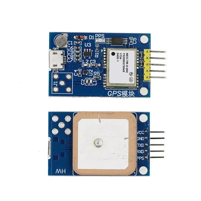GPS-модуль NEO-6M, супутникове позиціювання 51 MCU STM32, фото 1