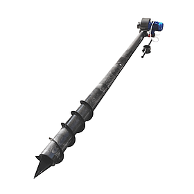 Аератор зерна АЗ-140 довжина списа 2,5 м (Зерновентилятор, осушувач, охолоджувач, сушка зерна)