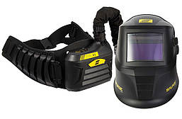 Маска зварювальника ESAB SAVAGE A41 AIR BLACK HELMET з Блоком подачі повітря EPR-X1.1 PAPR