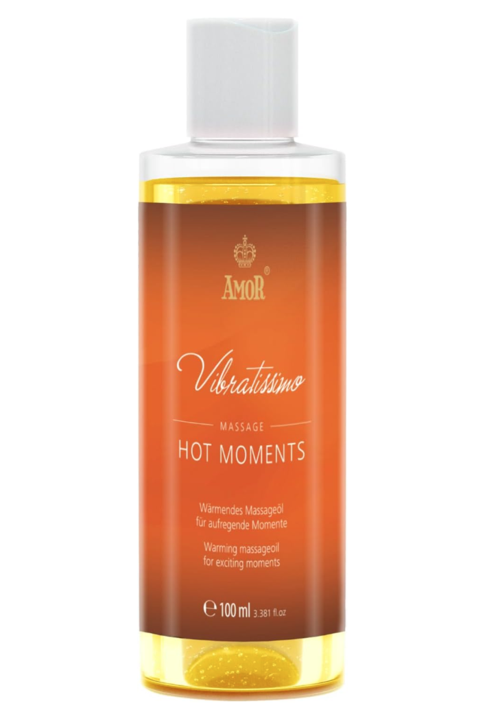 Масажна олія – Vibratissimo Hot Moments зі зігрівальним ефектом, 100 мл.