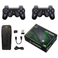 Ігрова приставка Game Stick HDMI 20000 ігор. Ретро консоль. 2 геймпада як у PlayStation. Карта пам'яті 64 гб. Dendy Sega