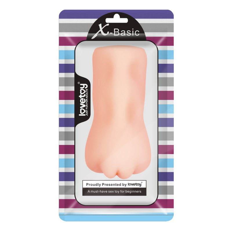 Мастурбатор для чоловіків X-Basic Pocket Pussy kitty.in.ua, фото 1