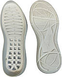 Підошва з поліуретанового матеріалу для жіночого взуття PU 7271, розмір: 36-45, Сіро-білого кольору, фото 5