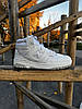 Високі зимові чоловічі кросівки New Balance 650 White High Нью Баланс з хутром білі шкіряні, фото 4