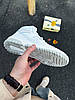 Високі зимові чоловічі кросівки New Balance 650 White High Нью Баланс з хутром білі шкіряні, фото 10