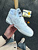 Високі зимові чоловічі кросівки New Balance 650 White High Нью Баланс з хутром білі шкіряні, фото 7