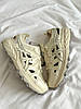 Жіночі кросівки Asics Gel Sonoma SE Gray Cream Взуття Асікс Гель Сонома сірі з кремовим шкіряні демісезон, фото 10