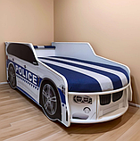 Ліжко машинка Преміум P005 Police, фото 2