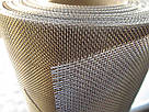 Сітка ткана з нержавіючої дроту. Осередок: 1,6 мм, Дріт: 0,4 мм, Ширина 1м., фото 3