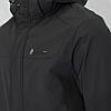 Куртка чоловіча BLACK VINYL (зимова) C24-2517L ЧОРНА 100% поліестер. Утеплювач: Біо пух 48(Р), фото 3