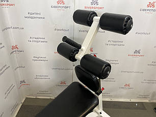 Римський стул регульований Качай Залізо-113 Профсерія Тренажери для преса, гіперекстензії, фото 5