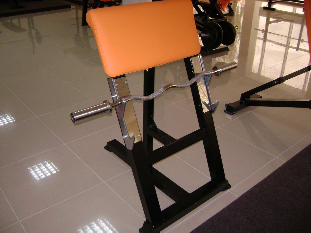 Лавка Скотта стоячи Качай Залізо-110.2 Профсерія Стійки, лавки для жиму і присідань