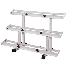 Стійка під гантелі 9 пар Качай Залізо-120.9 Профсерія Стійки для гантелей, грифів та дисків