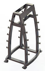 Стійка під штанги 10 штук Качай Залізо-125.2 Стійки для гантелей, грифів та дисків