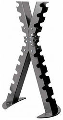 Стійка під гантелі для набору 0,5-10 кг 11 пар Качай Залізо-135 Стійки для гантелей, грифів та дисків