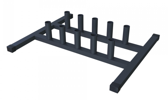 Стійка під грифи вертикальна Качай Залізо-141.1 Стійки для гантелей, грифів та дисків