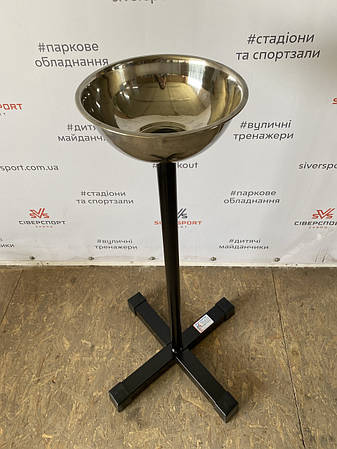 Стійка під магнезію Качай Залізо-180 Профсерія Стійки для гантелей, грифів та дисків, фото 3