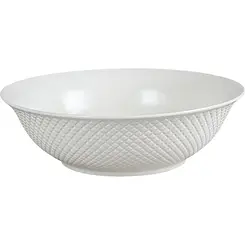 Салатник порцеляновий Krauff Brilliant collection 230*70 мм Колір білий 21-316-010