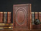 Елітна книга в шкірі «Нарис Істоти Київської Землі» М.С. Грушевський Подарункове видання, фото 5