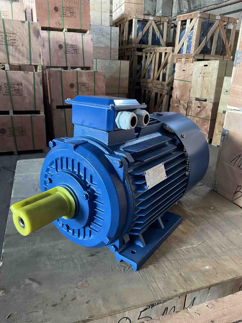 Електродвигун АІР 355 S4 250 кВт, електродвигун 250 кВт 1500 об/хв асинхронний, фото 1