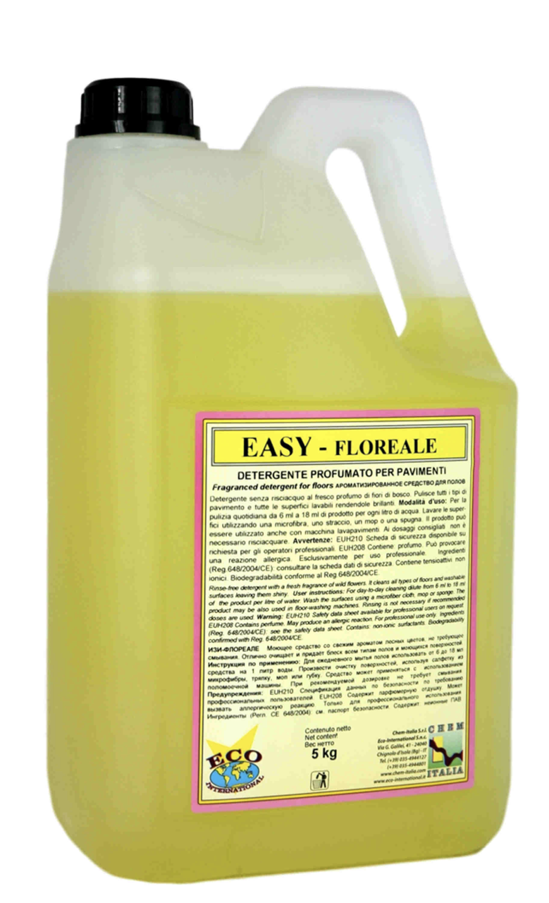 Парфумований мийний засіб для підлоги EASY - FLOREALE 5л