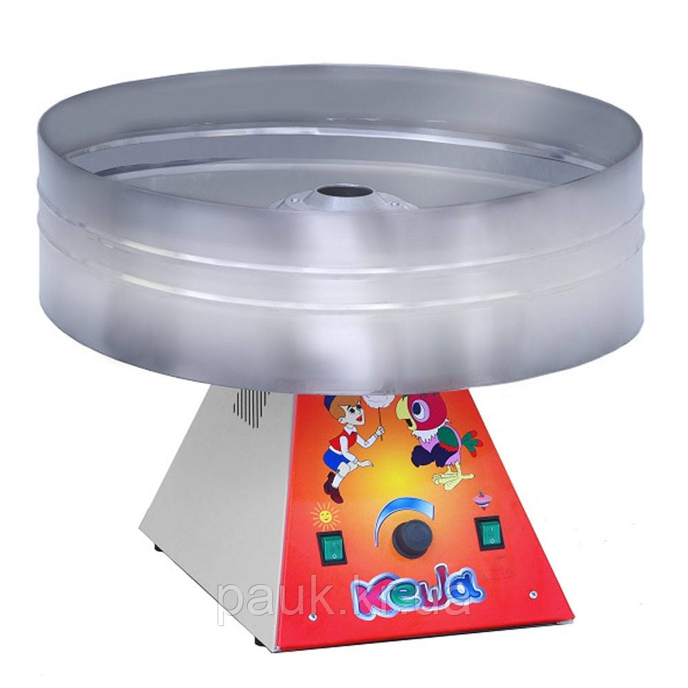 Апарат для цукрової вати на 450 грам, зі швидким стартом 30 сек., прилад для виробництва солодкої вати, фото 1