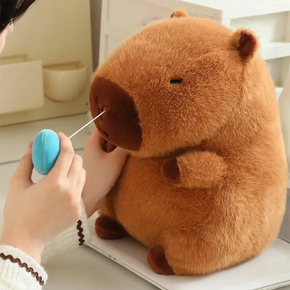 Плюшева іграшка Капібара з соплею, 30см