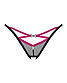 Прозорі стрінги з доступом Obsessive Novenes crotchless thong, XS/S, M/L, XL/2XL, фото 5