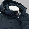 Куртка чоловіча BLACK VINYL (зимова) C23-1303-1C Т.СИНЯ 100% поліестер. Утеплювач: Біо пух 52(Р), фото 2